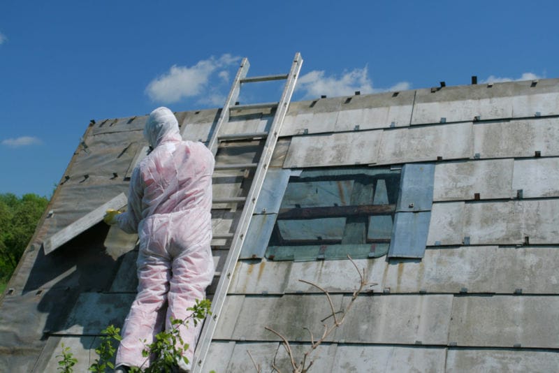 Asbestos Removal for roofs and garage roofs